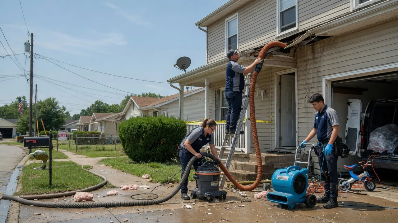 Water Damage Restoration in Astoria, IL near me